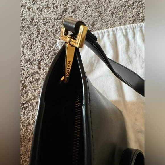 Versace Virtus Medium Bucket Bag. Back - Picture 10 of 14